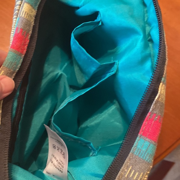 KAVU Limited Edition Sydney Satchel Crossbody Bag Multicolor Boho Adjustable Zip - Picture 12 of 16